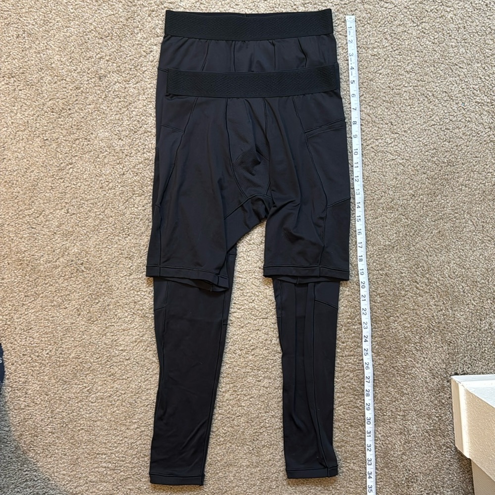 Old Navy tights and shorts